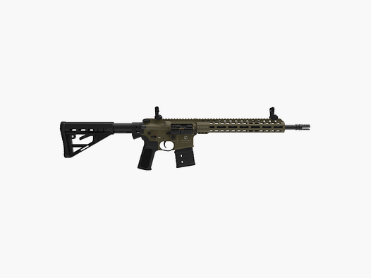Selbstladebüchse Schmeisser AR15 M4FL OD Green 14.5" .223 Rem