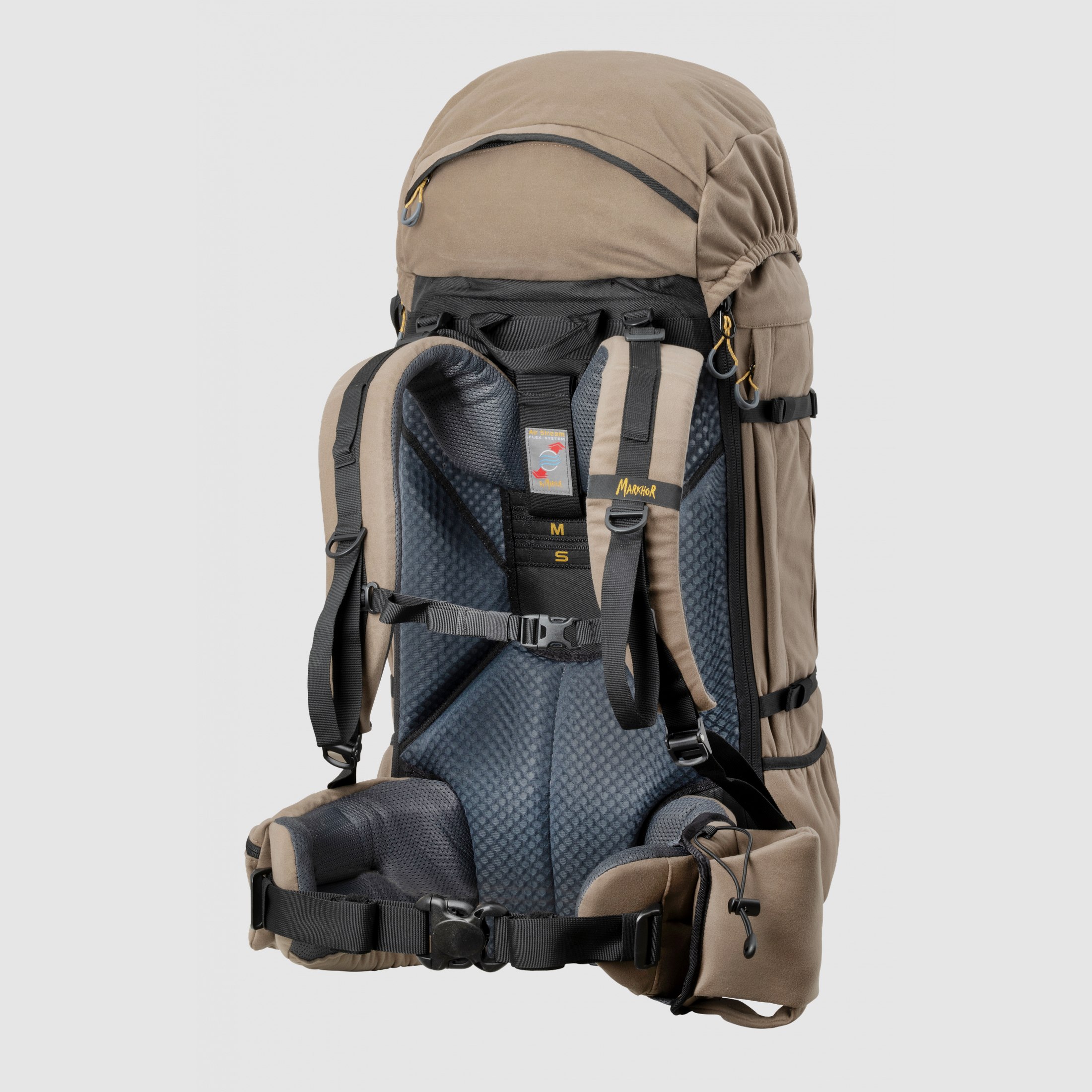 Rucksack Markhor – MOUNTAIN 65 BRAUN, Bild 2 von 2