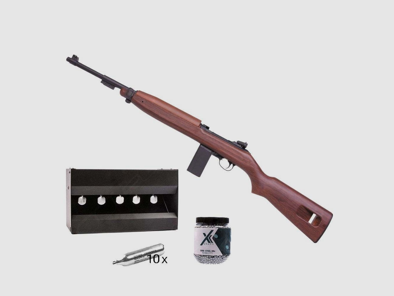 Springfield Armory	 M1 Carbine CO2 Gewehr Polymer 4,5mm BB Plinking Set