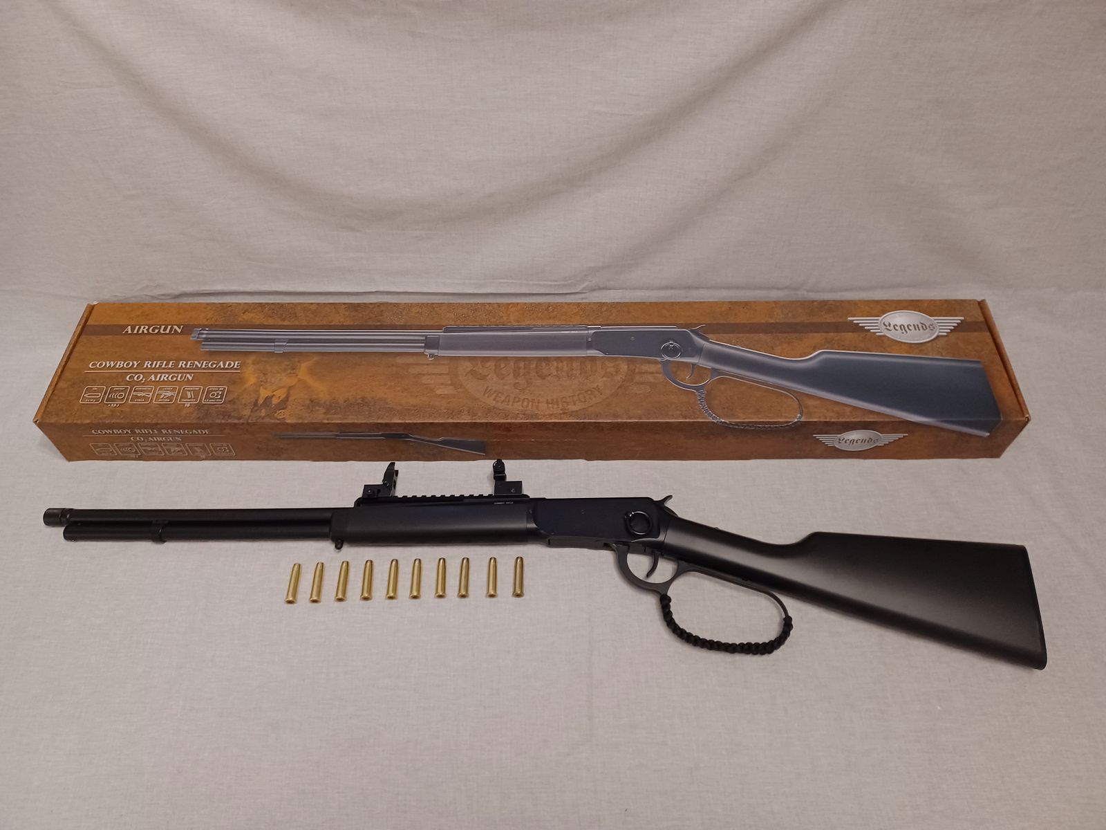Legends Cowboy Rifle Renegade / 4,5 mm BB / CO2 / Gewehr / OVP (148).