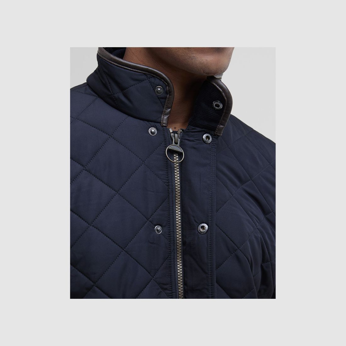 BARBOUR POWELL QUILTED NAVY WESTE, Bild 6 von 9