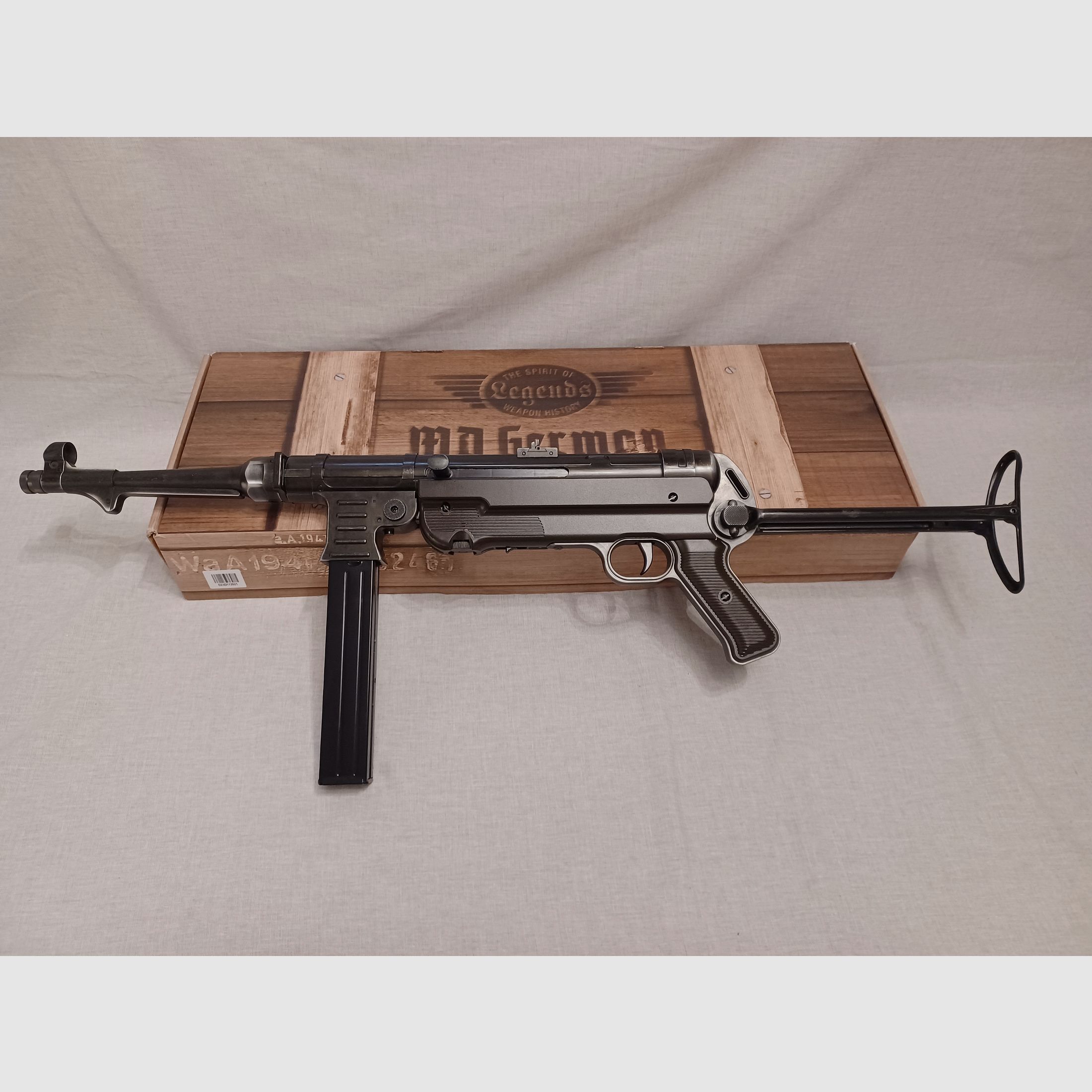 Legends MP 40 Legacy Edition / 4,5 mm BB / Blowback / CO2 / Maschinenpistole / OVP (140)