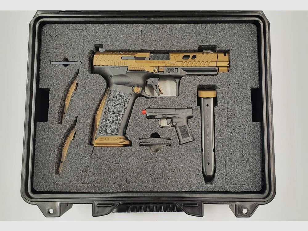 Canik	 CANIK TP9 TTI COMBAT Taran Tactical Innovations 9mmLuger , im Koffer inkl. Zubehör