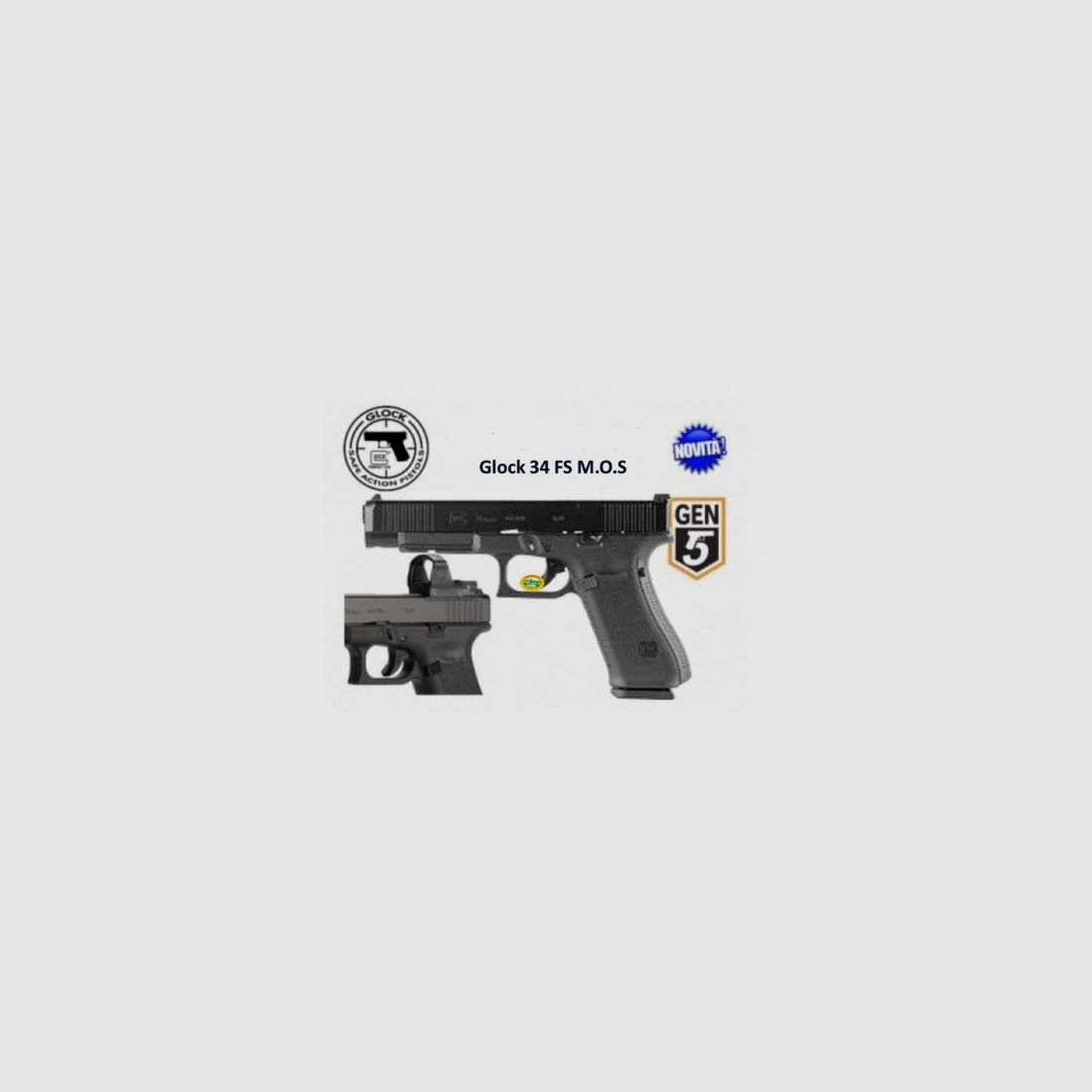 GLOCK 34 FS MOS gen 5 cal.9X19 (9 luger)