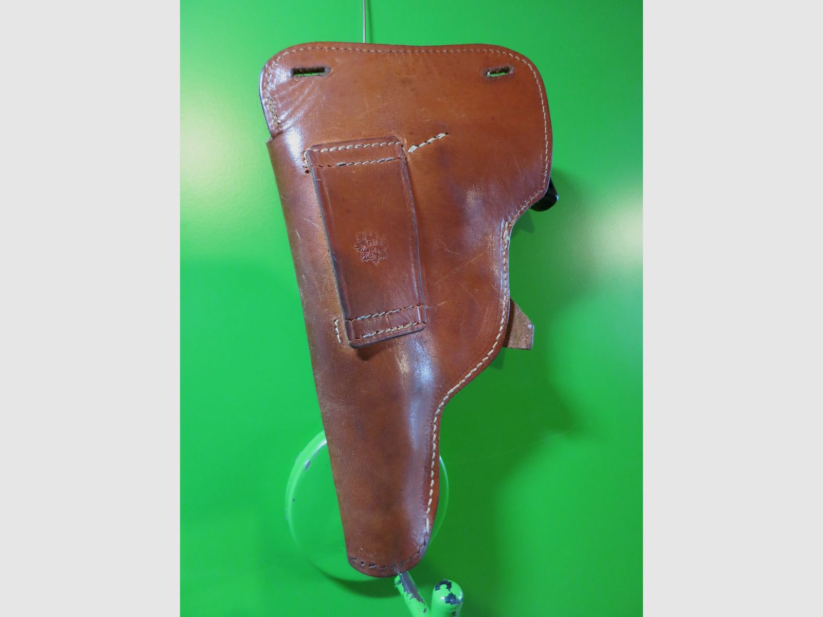 Belt holster DBGM holster, G.D.H, for pocket pistols like Walther PP-