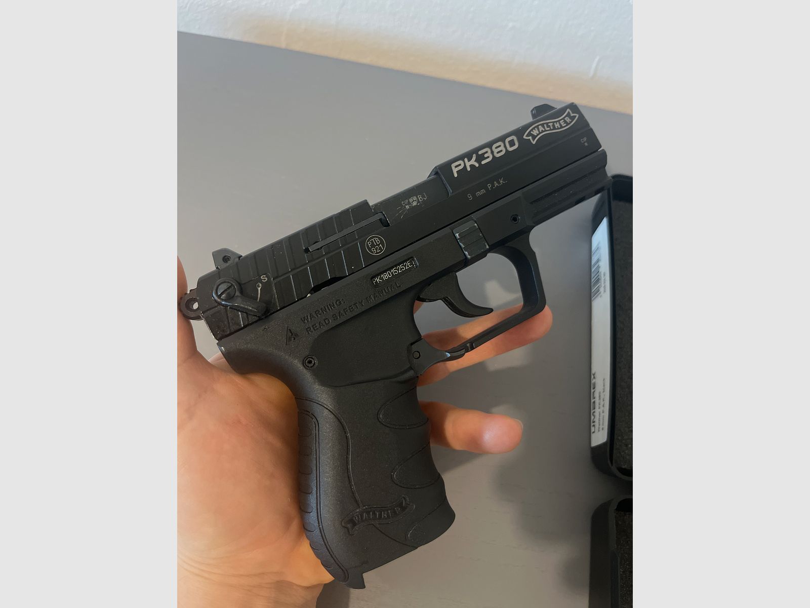 Walther PK380 Schreckschuss 