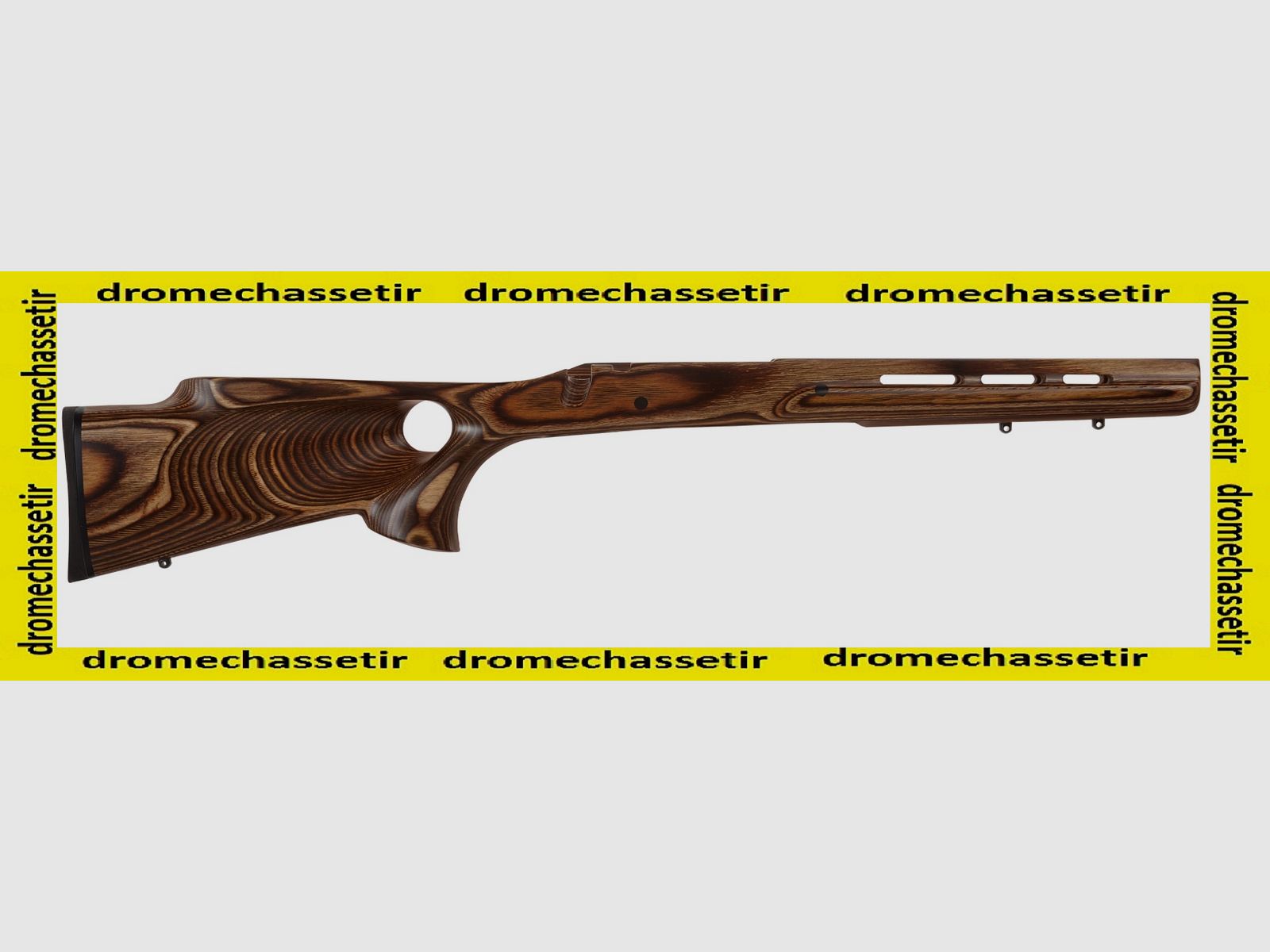 Varmint duimschacht van gelamineerd hout voor Tikka T3 natuurlijk
