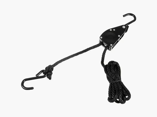 MFH MFH Tension Rope 6 mm with Ratchet Safety 2 Meters