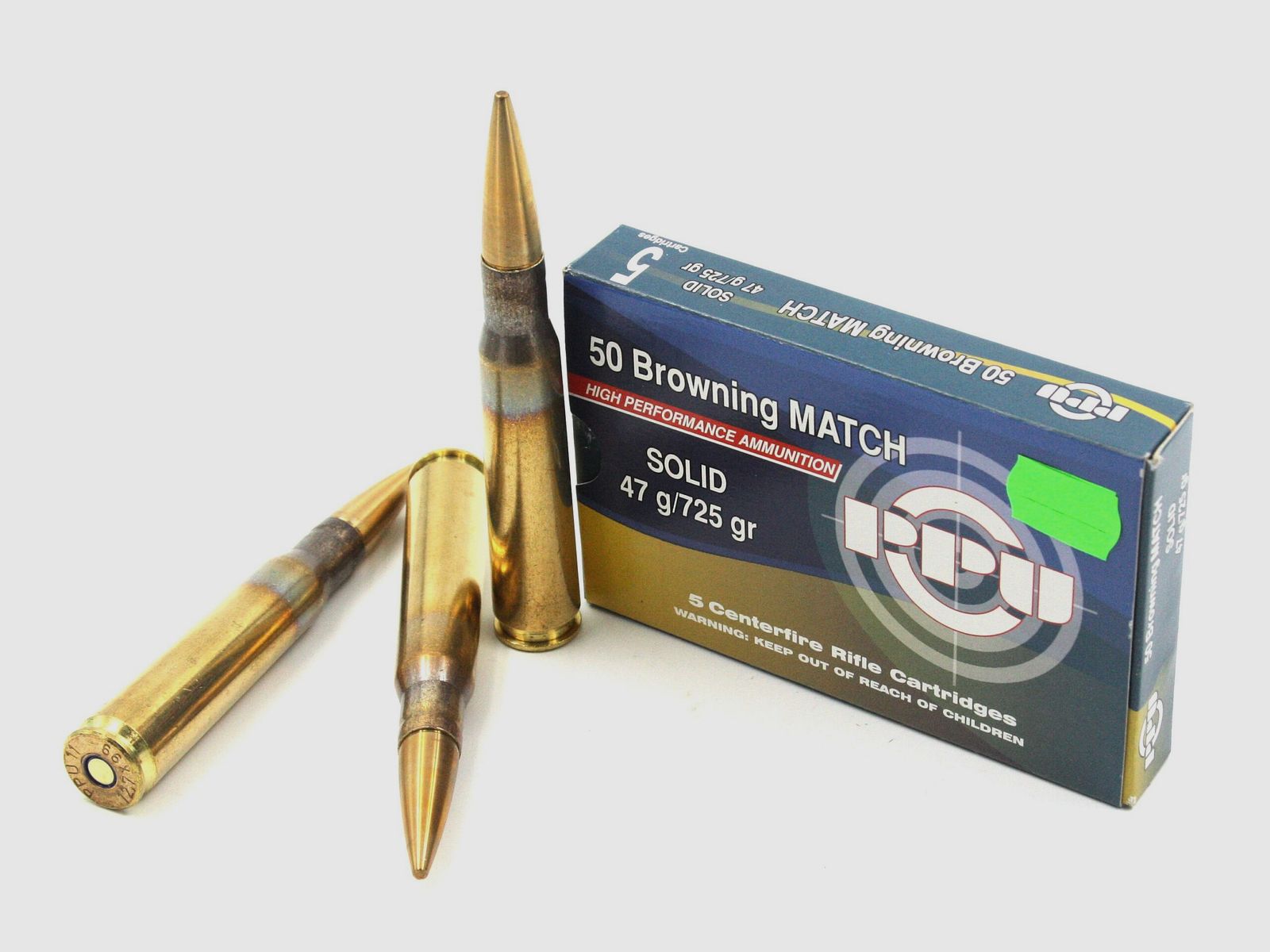 Prvi Partizan, 50 BMG, Solid Match 725gr 5 Stk