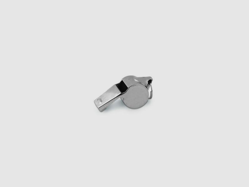 VENTURINI PROFESSIONELLER TRILLER-PFEIFE AUS VERCHROMTEM BRASS
