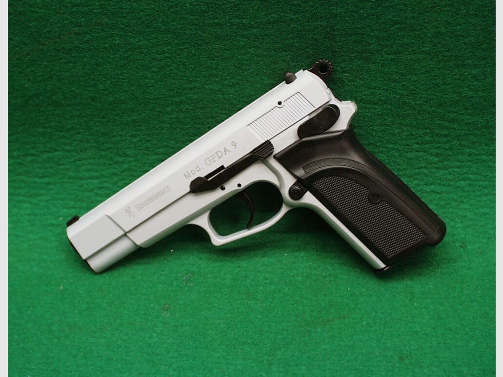 Browning GPDA 9 Schreckschusspistole, crushed silver