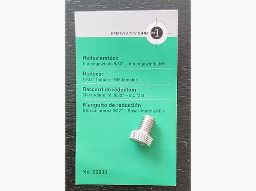 VFG Reduzierstück (Innengewinde 9/32- M5)