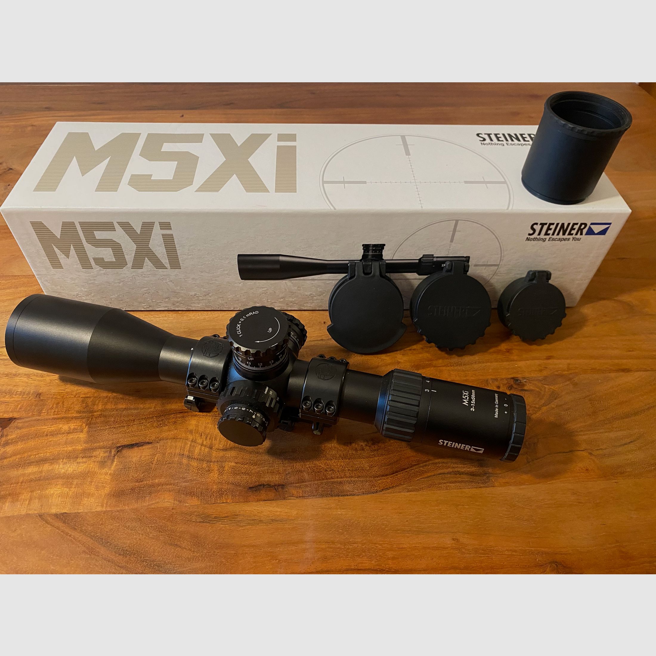Steiner M5Xi 3-15x50 G2B / Tier One Montage