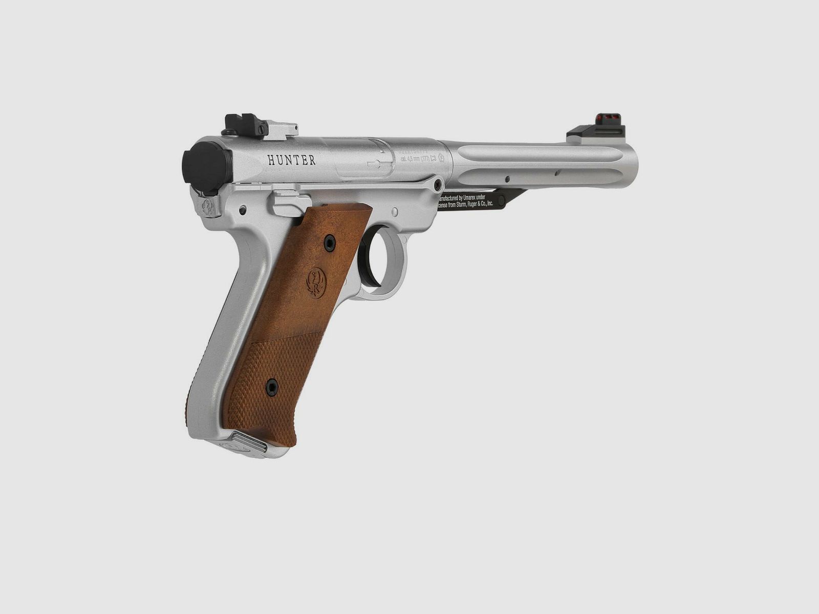 Luftpistole Ruger Mark IV Stainless - 4,5 mm Diabolo (P18)