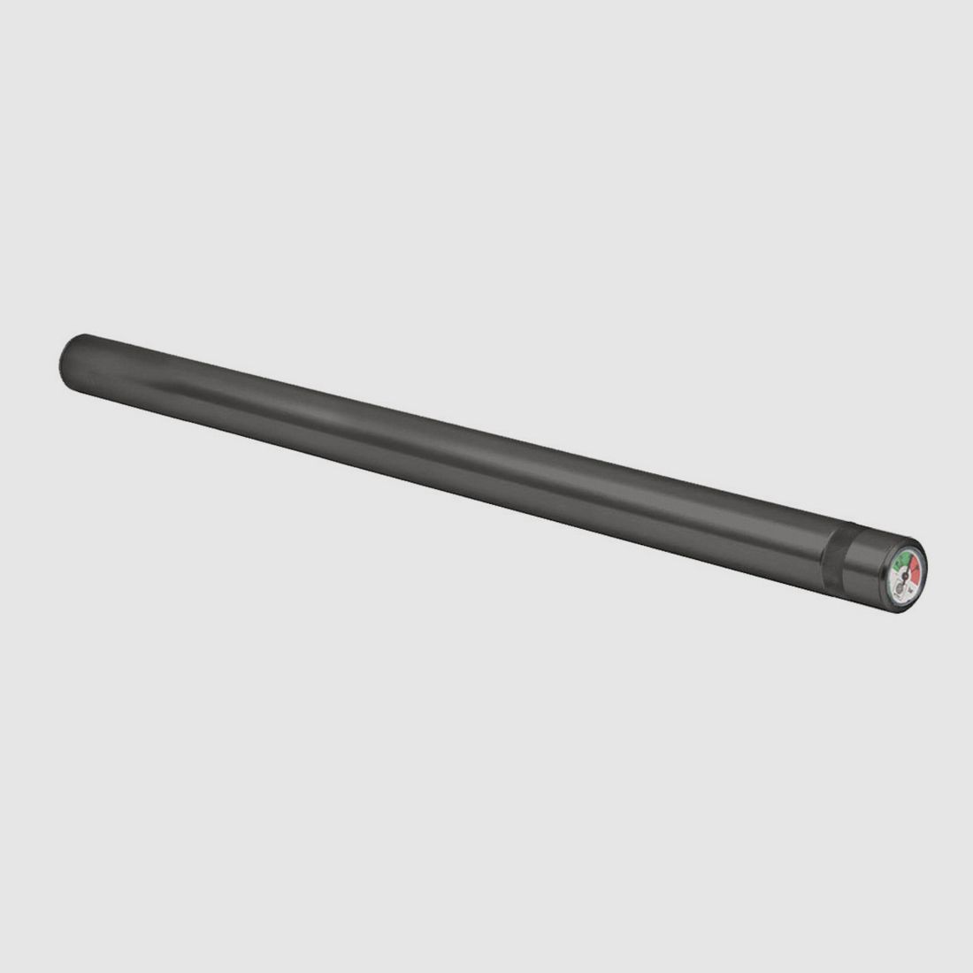 DruckbehĂ¤lter Kartusche lang mit Quickfill und Manometer fĂĽr alle aktuellen STEYR Luftgewehre schwarz 550 mm