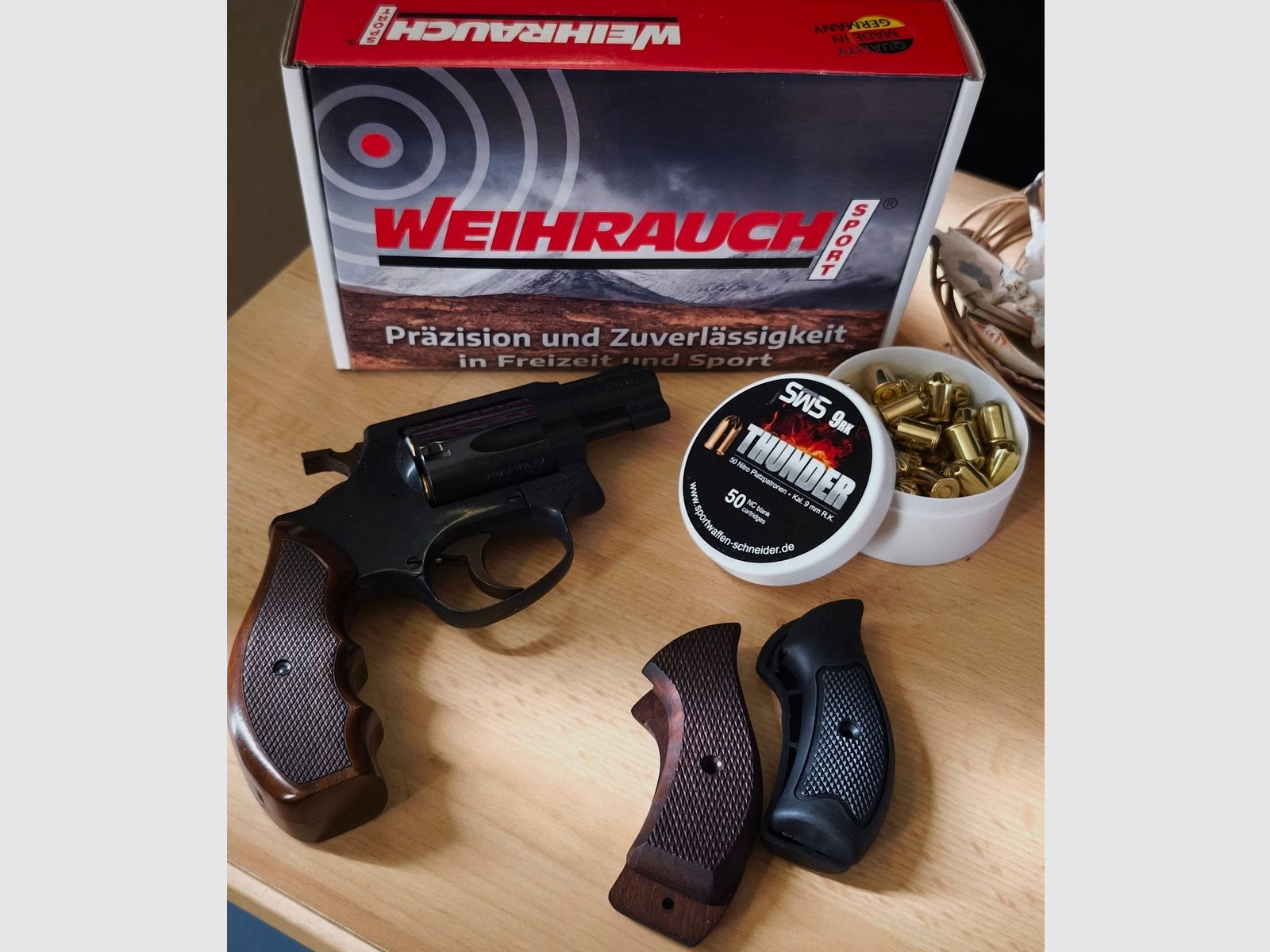 Weihrauch Sport Arminius HW 37 Revolver NEW blank firing