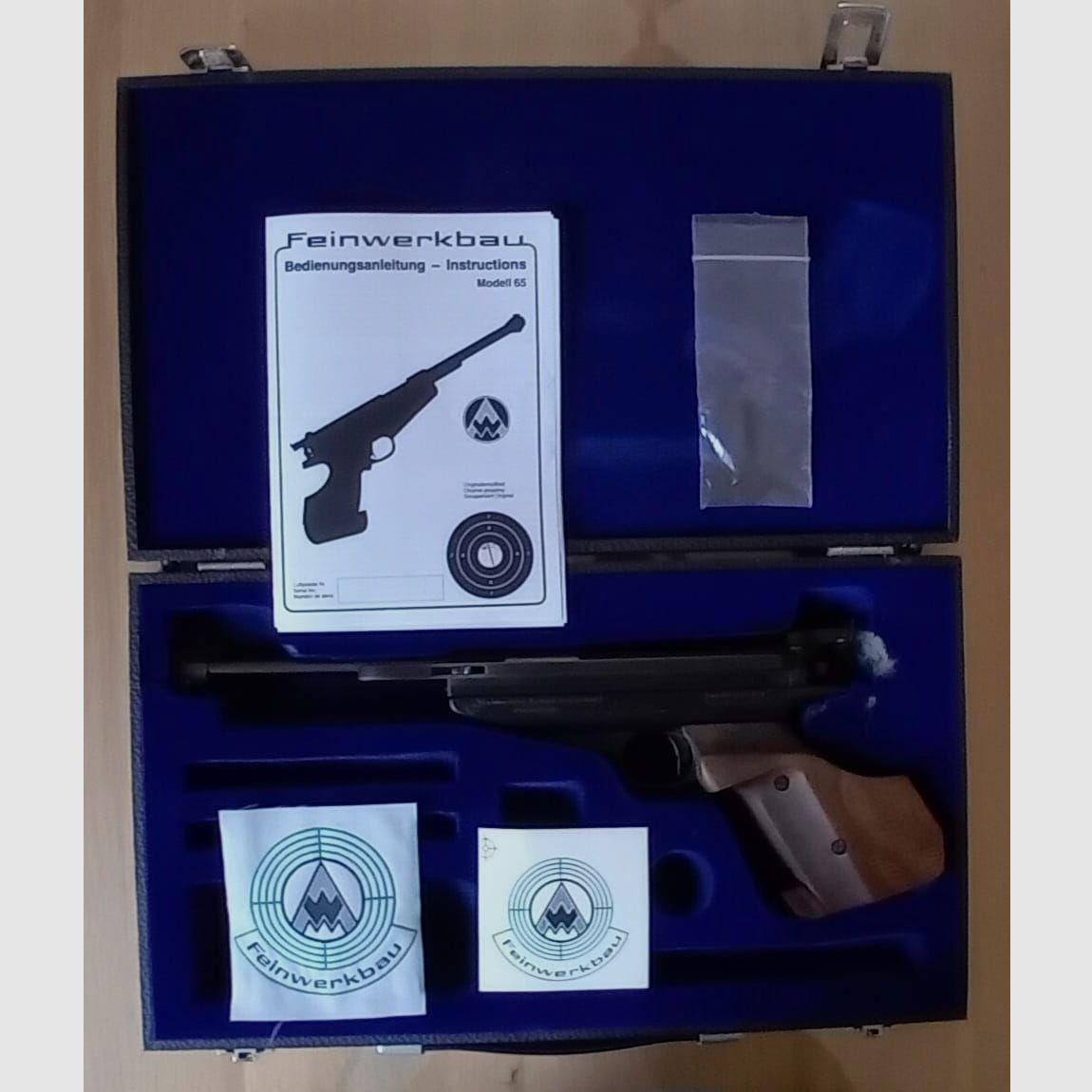 Air pistol Feinwerkbau 65