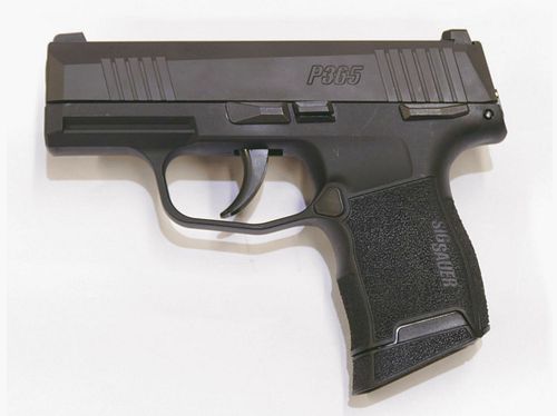 SIG-Sauer P365 Nitron MS 9mmLuger Pistola