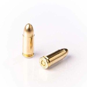 FIOCCHI Kal. 9mm FMJ 8g/124gr, Bild 2 von 2