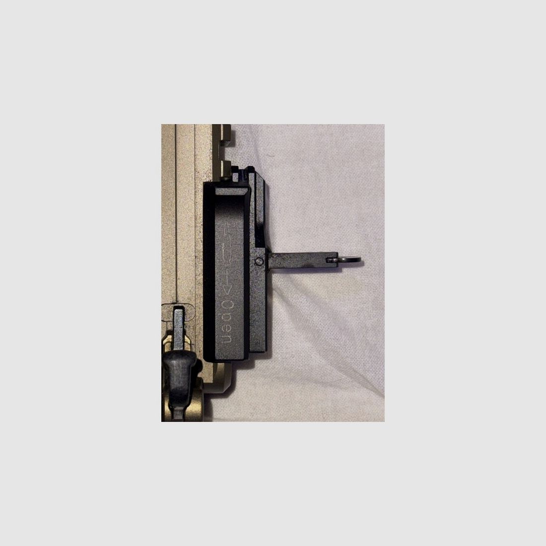 Heckler & Koch HK MR223 MR308 Kimme, Korn, Flip Up Visier, Backup Iron Sight!