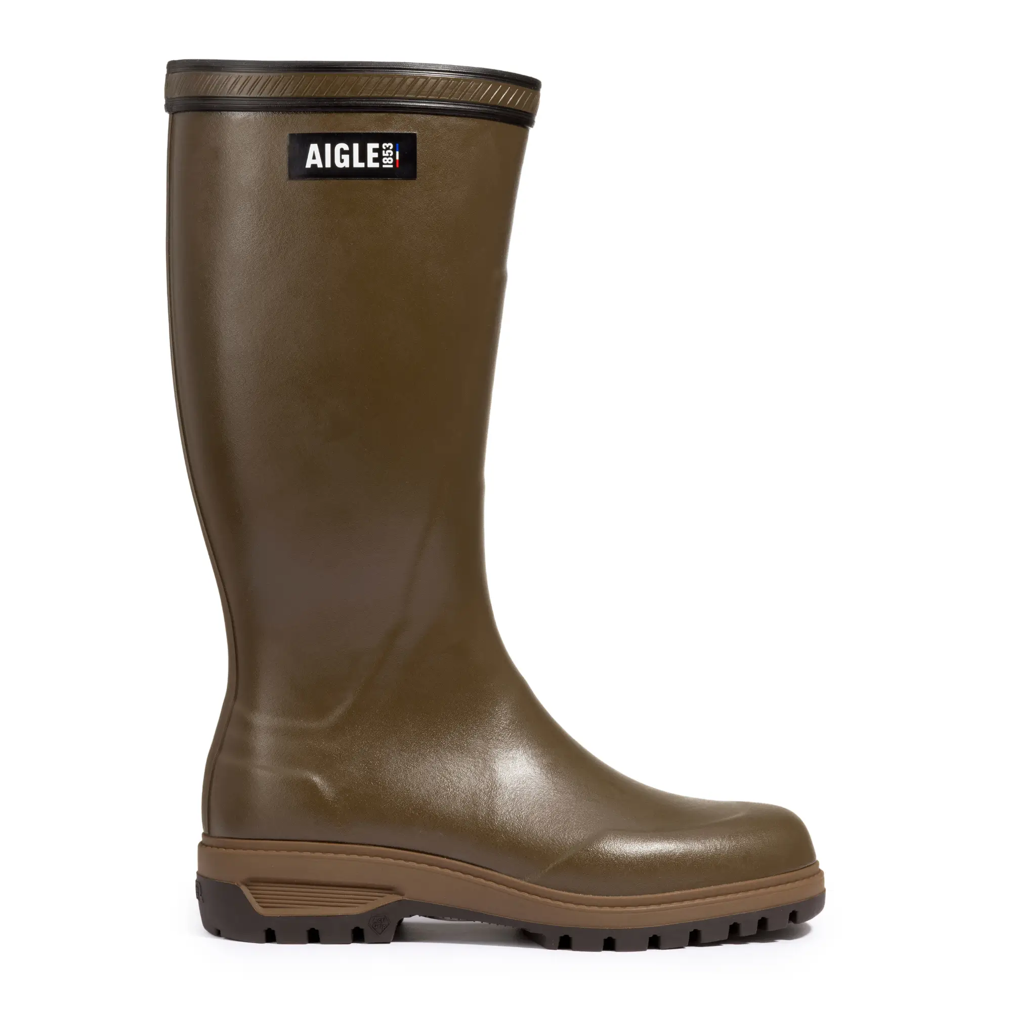 Aigle Parcours 3.0 Endurance Rubber Boots (Olive), image 2 of 4