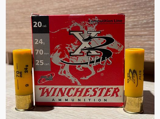 Winchester X3 Plus Competition Line- 20/70 - 24g - No. 9 (2.0mm) - Lead