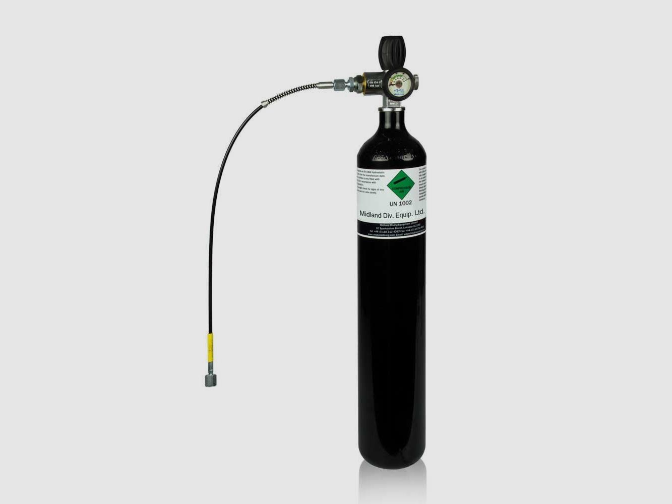 Flasche 3 Liter PCP 300 Bar. Komplettset, Bild 1 von 7