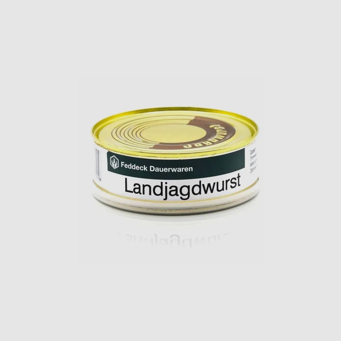 Feddeck Dauerwaren Dosenwurst Landjagdwurst 200 g