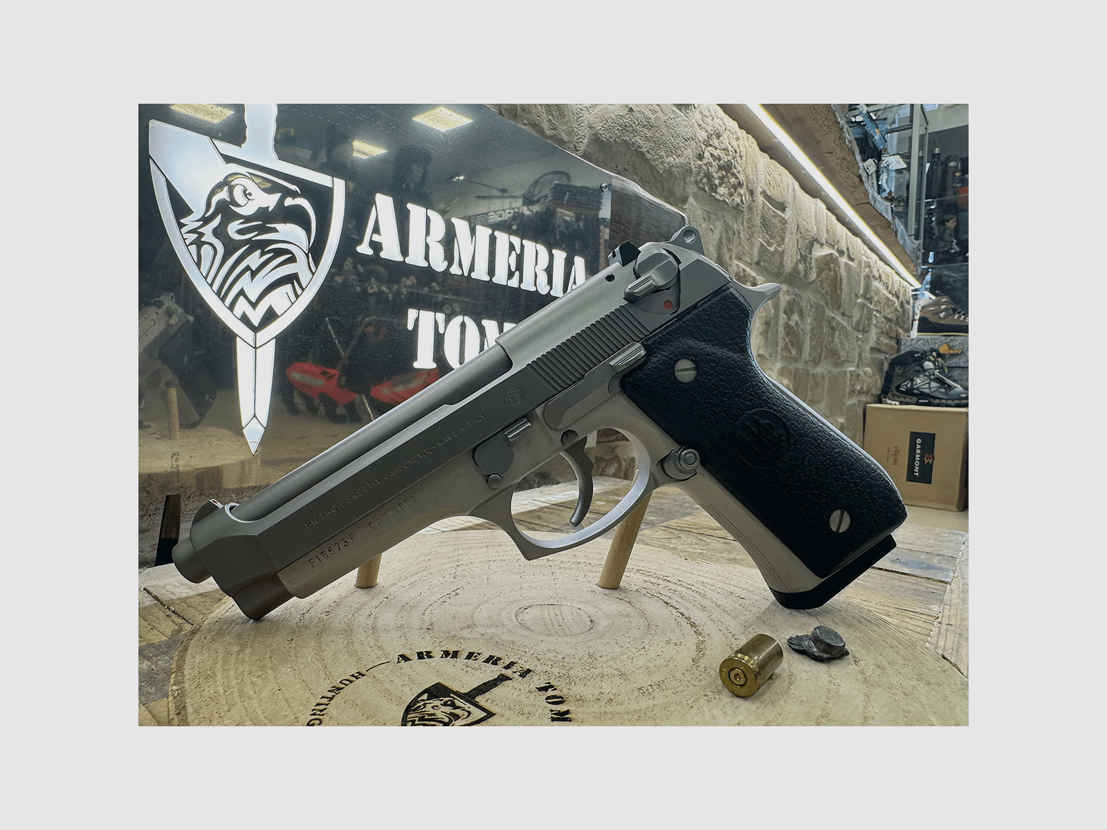 GEBRAUCHT – PISTOLE – BERETTA MOD. 98FS Kal. 9×21, Bild 1 von 6