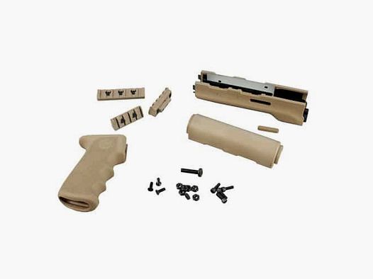 Hogue AK-47/74 Overmolded Handguard Kit TAN