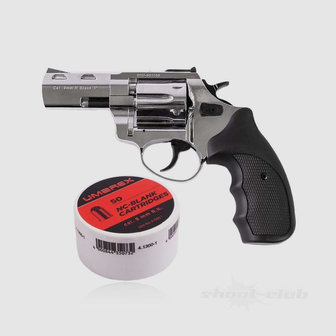 Zoraki	 Zoraki R2 3 Zoll Chrom Set 9mm R.K.