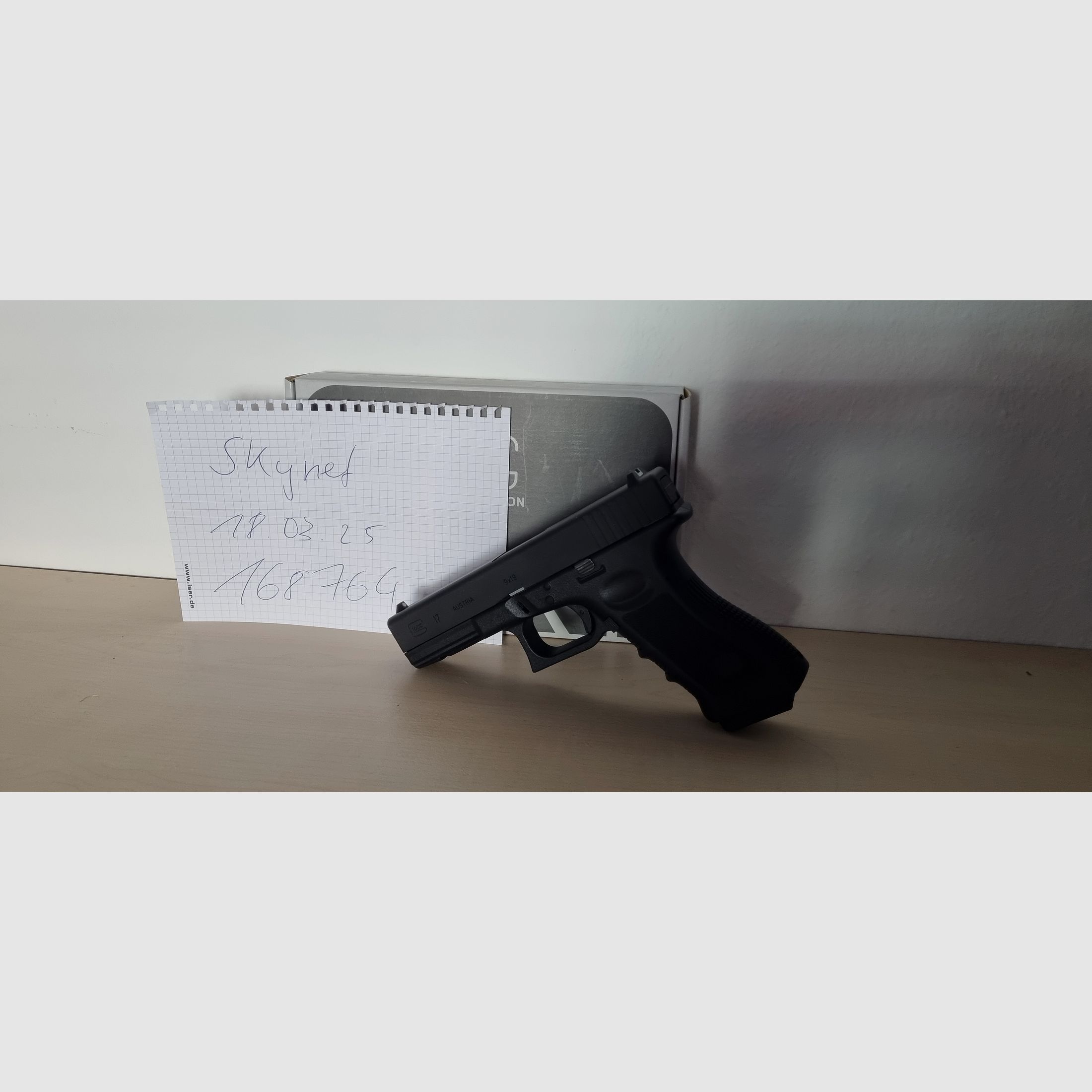 Glock 17 BLR 20R GBB Sammlerstück 