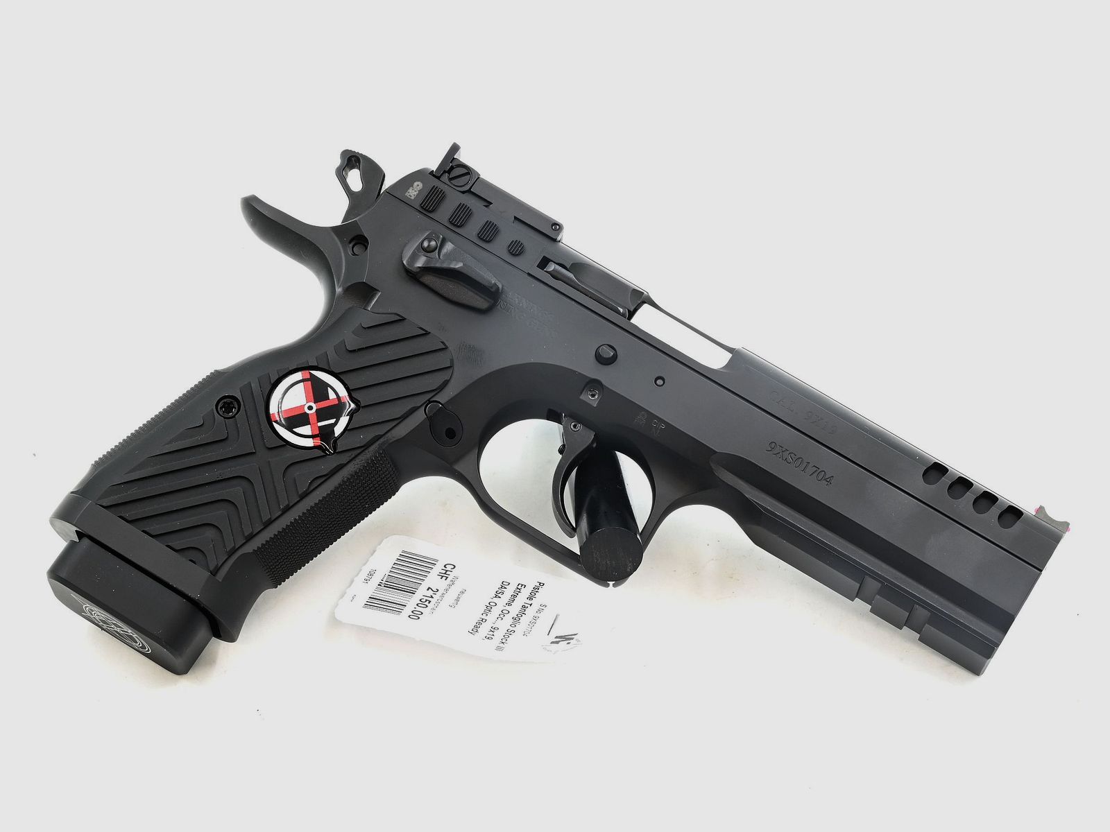 Pistole Tanfoglio Stock III Extreme, Occ.., 9×19, DA/SA, Optic Ready, Bild 2 von 2