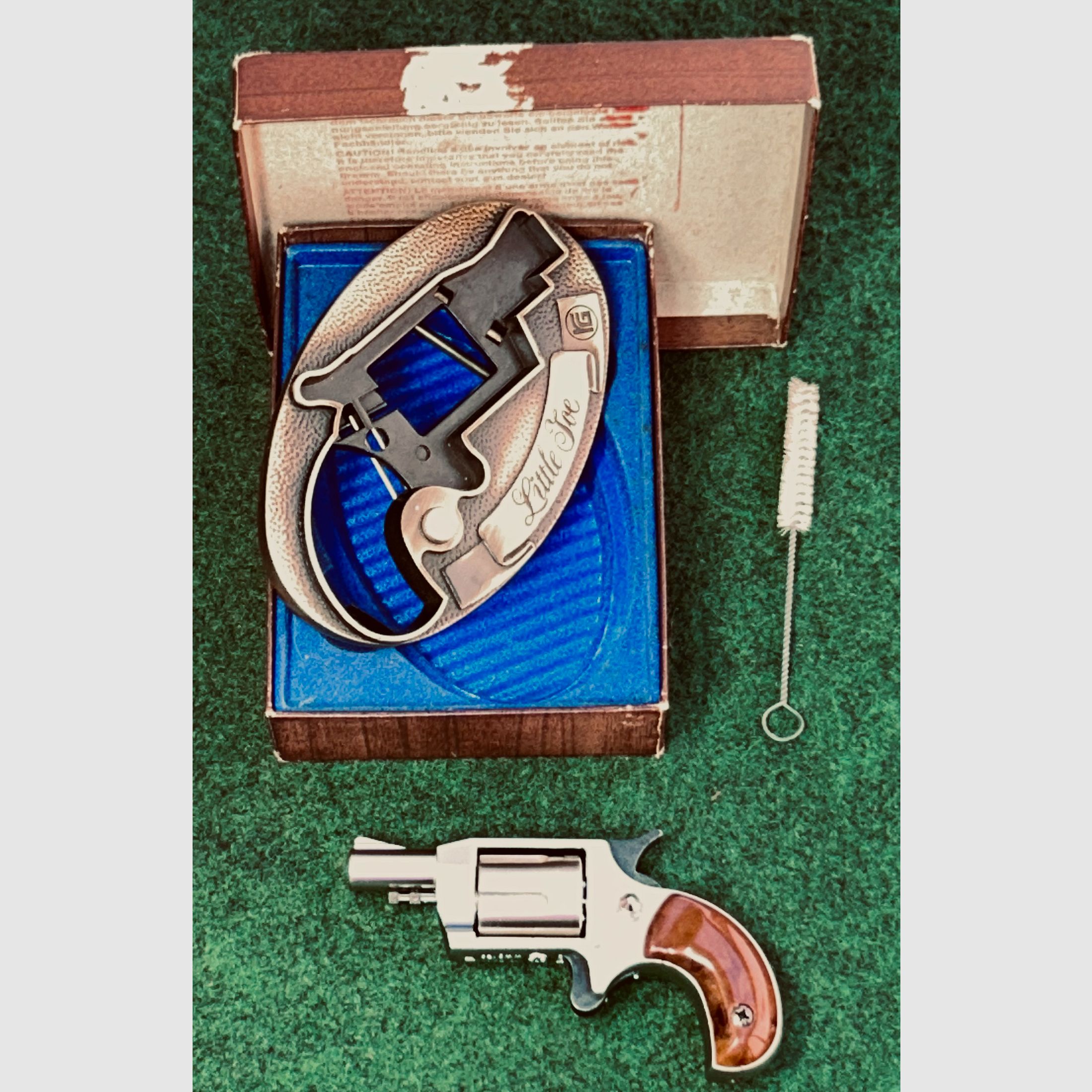 RÖHM Little Joe PTB 349 | Complete set with original belt buckle | 6 mm Flobert