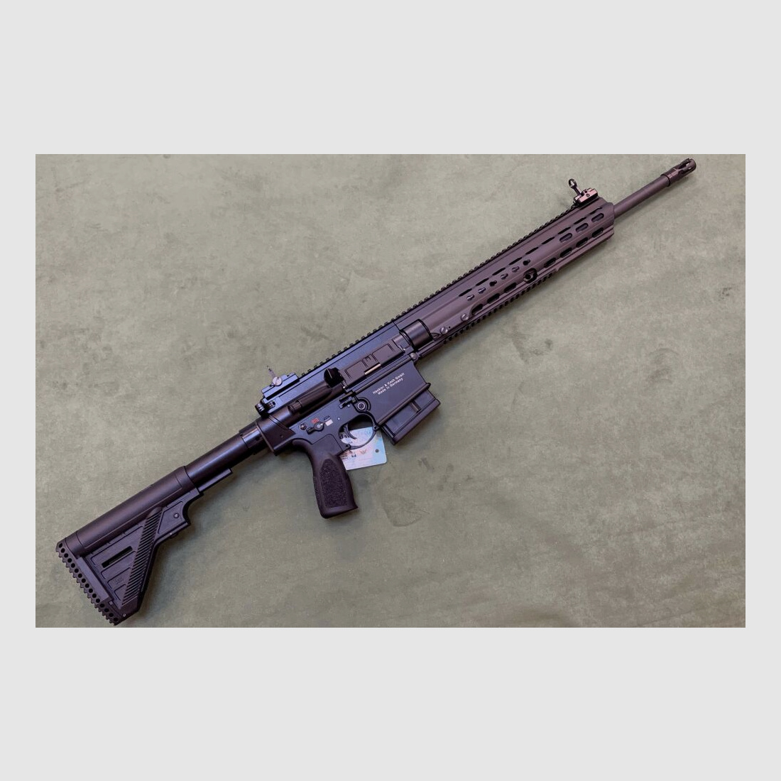 Heckler & Koch HK SLB MR308, A3-Version, Slim-Line HKey, .308Win