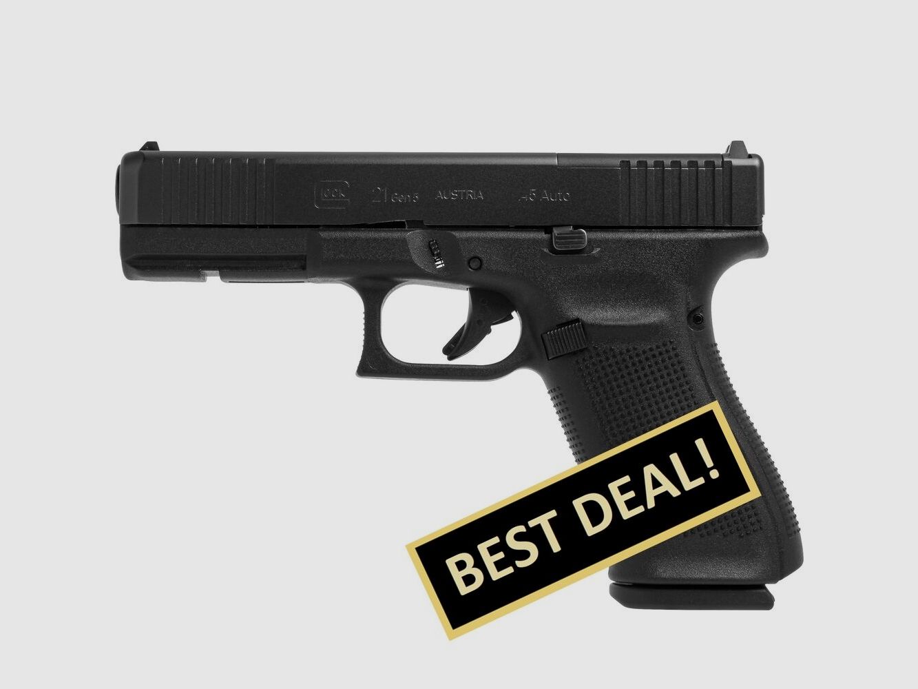 Glock Pistol 21 Gen5 MOS .45 ACP