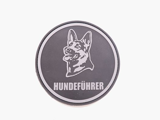 3D Rubber Patch HUNDEFÜHRER