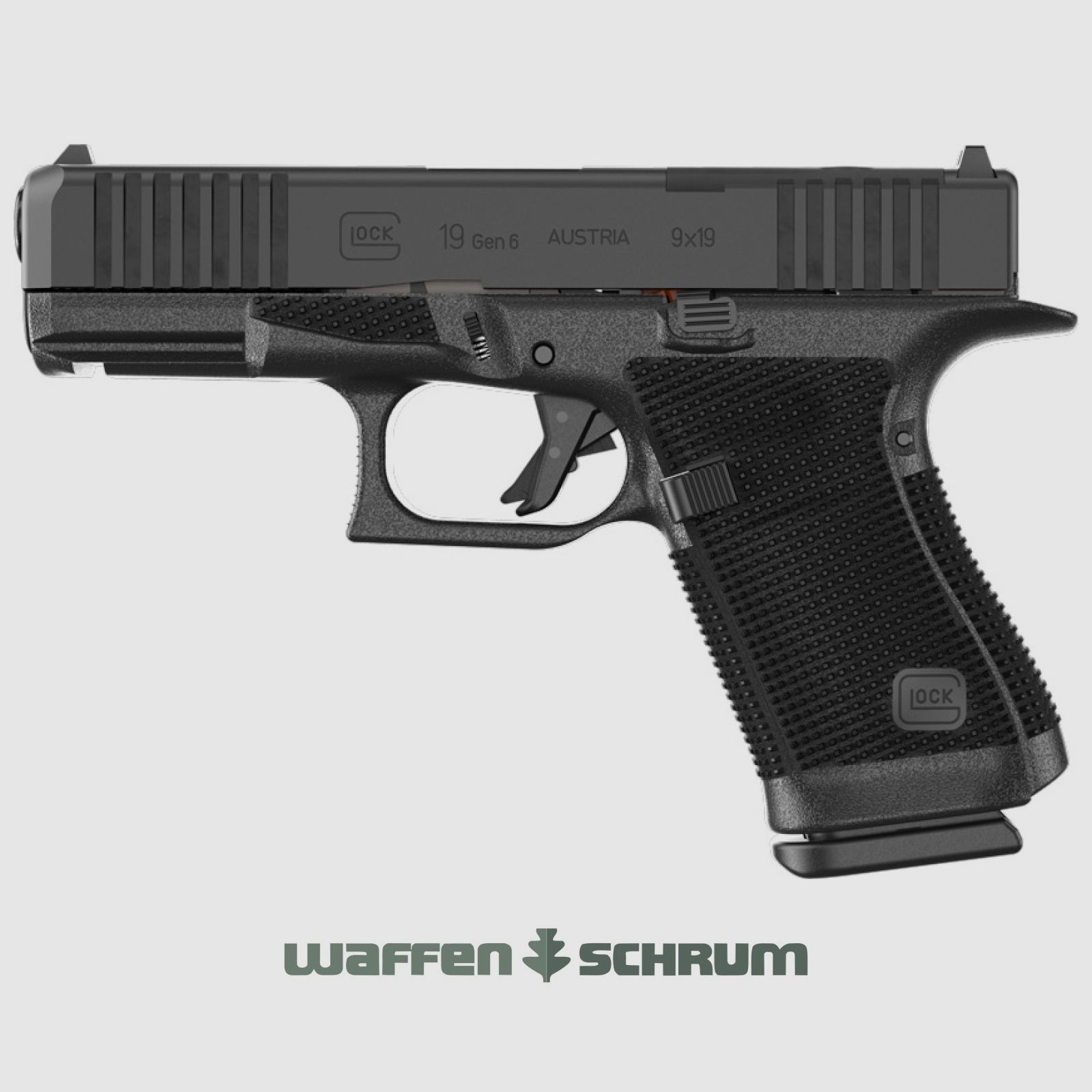 Glock G19 GEN.6 9mmLuger 15 Schuss - 1 Reservemagazin