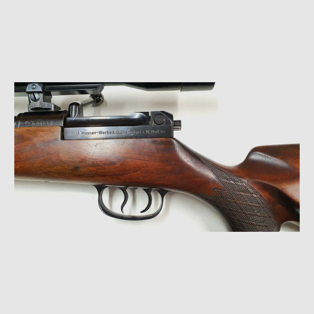 Mauser Repetierbüchse, Mauser 66 im Kaliber 7x57 inkl. Zeiss Diatal-D 6x42