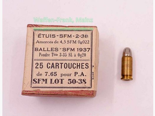 Société Française de Munitions pour Pistolets 7,65mm Browning/.32ACP
