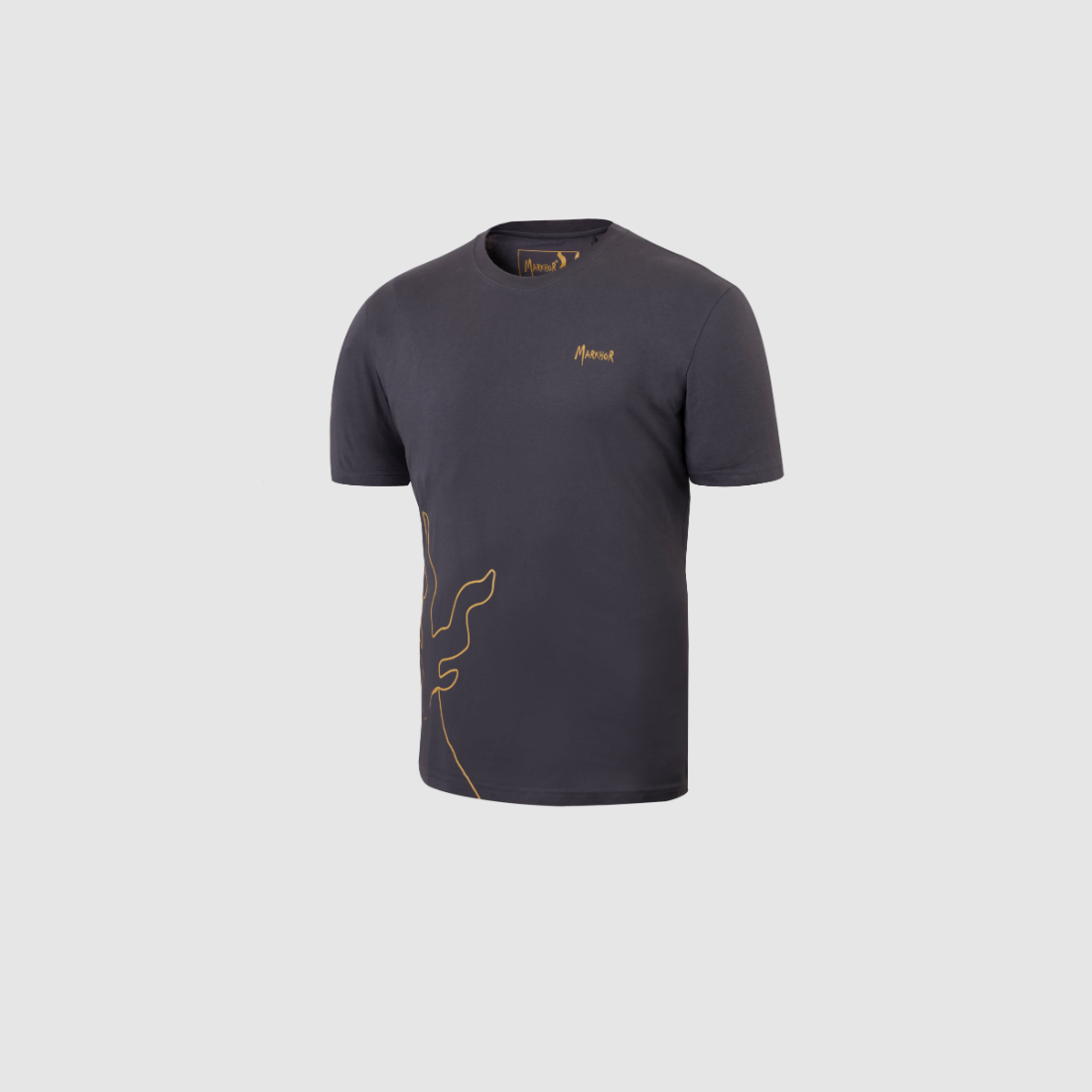 T-Shirt anthrazit kurzarm M, Bild 1 von 2
