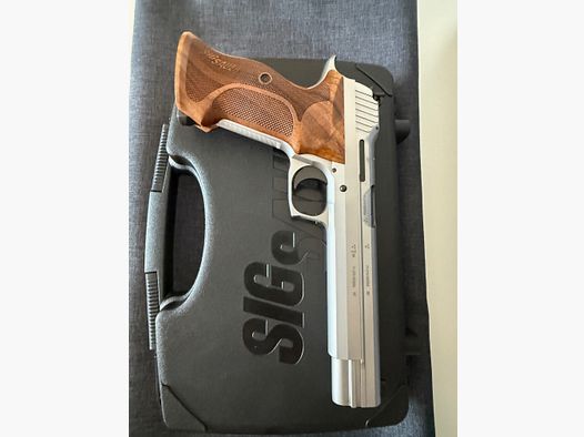 Sig Sauer P210 Super Target 6 Zoll Silber 9mm Luger