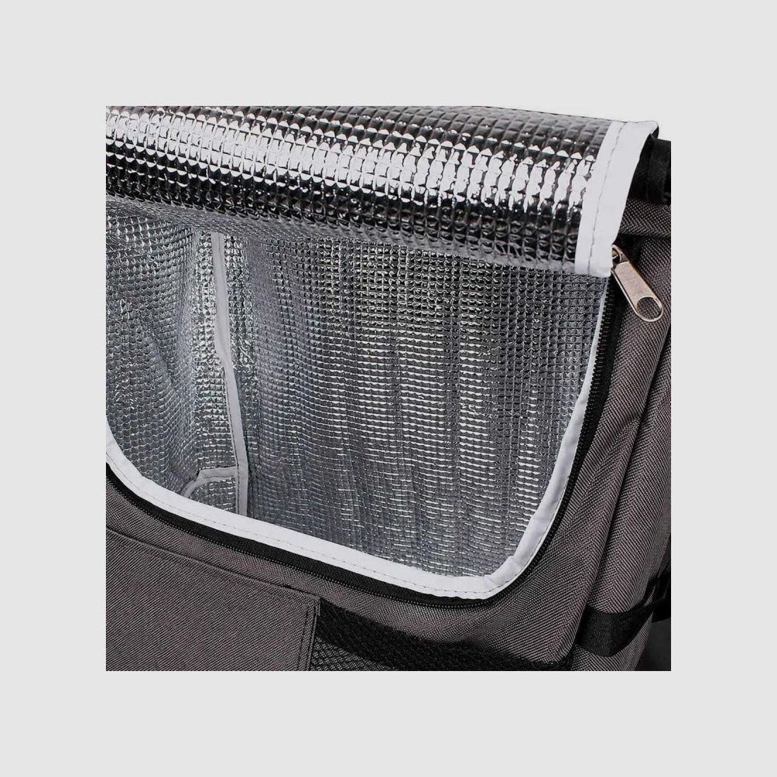 Chaise pliante sac isotherme fermeture zippée 21L assise 29x29cm, image 7 sur 11