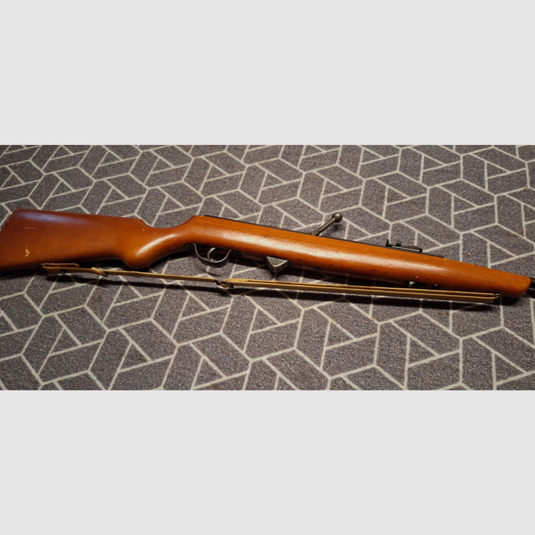 Haenel Suhl 310 "Q1" air rifle with 12-round magazine + original pellets!