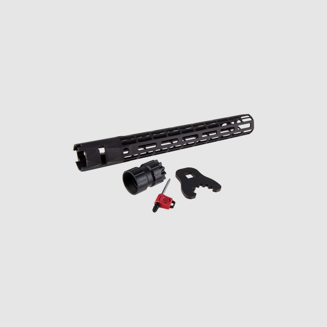 AERO PRECISION ATLAS S-ONE 12,7″ HANDGRD M-LOK FLOATING FREE PER AR-15 BLK, immagine 5 di 5