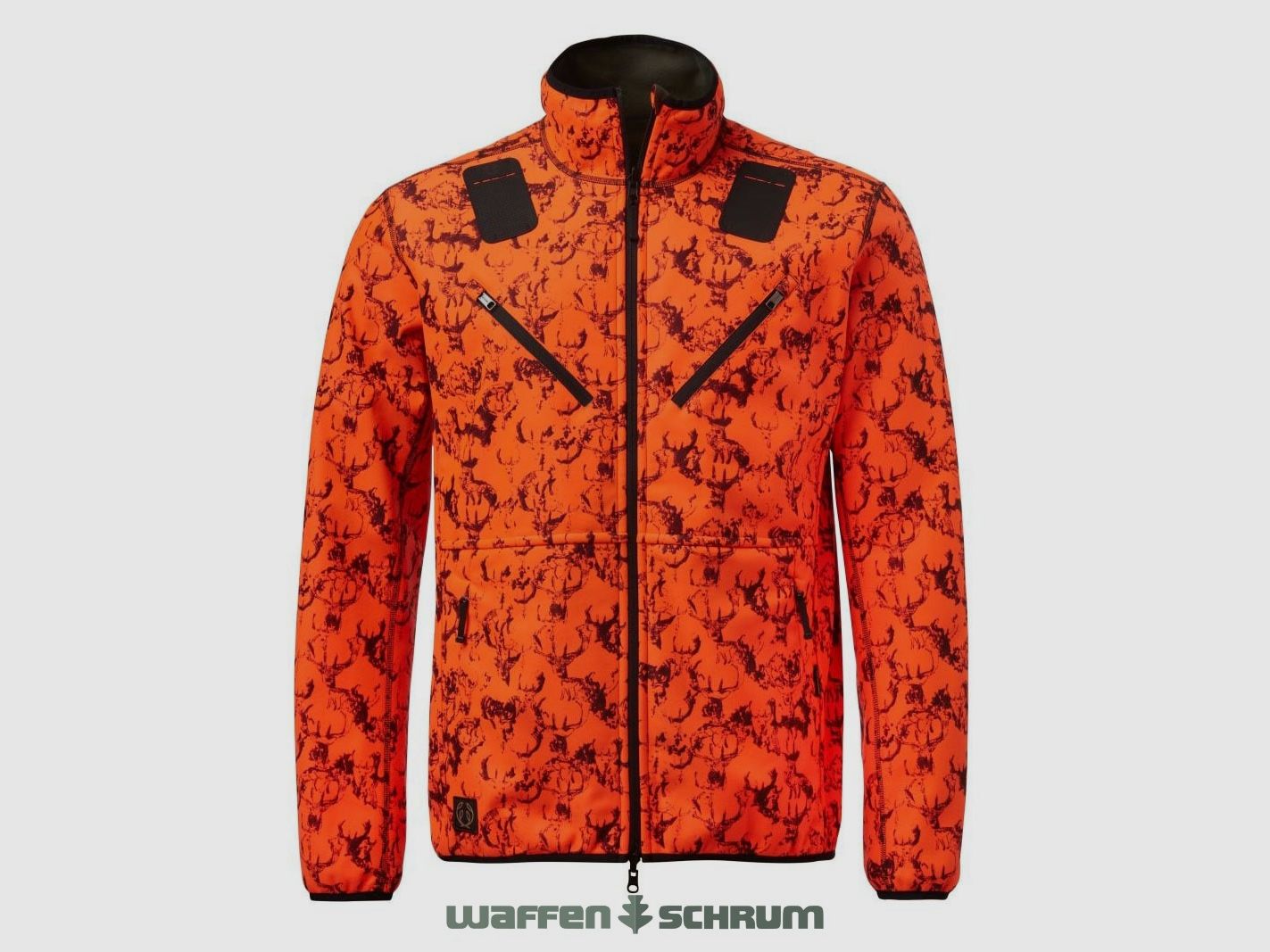 Knight Wendejacke Mist Windblocker High Vis Orange Deer