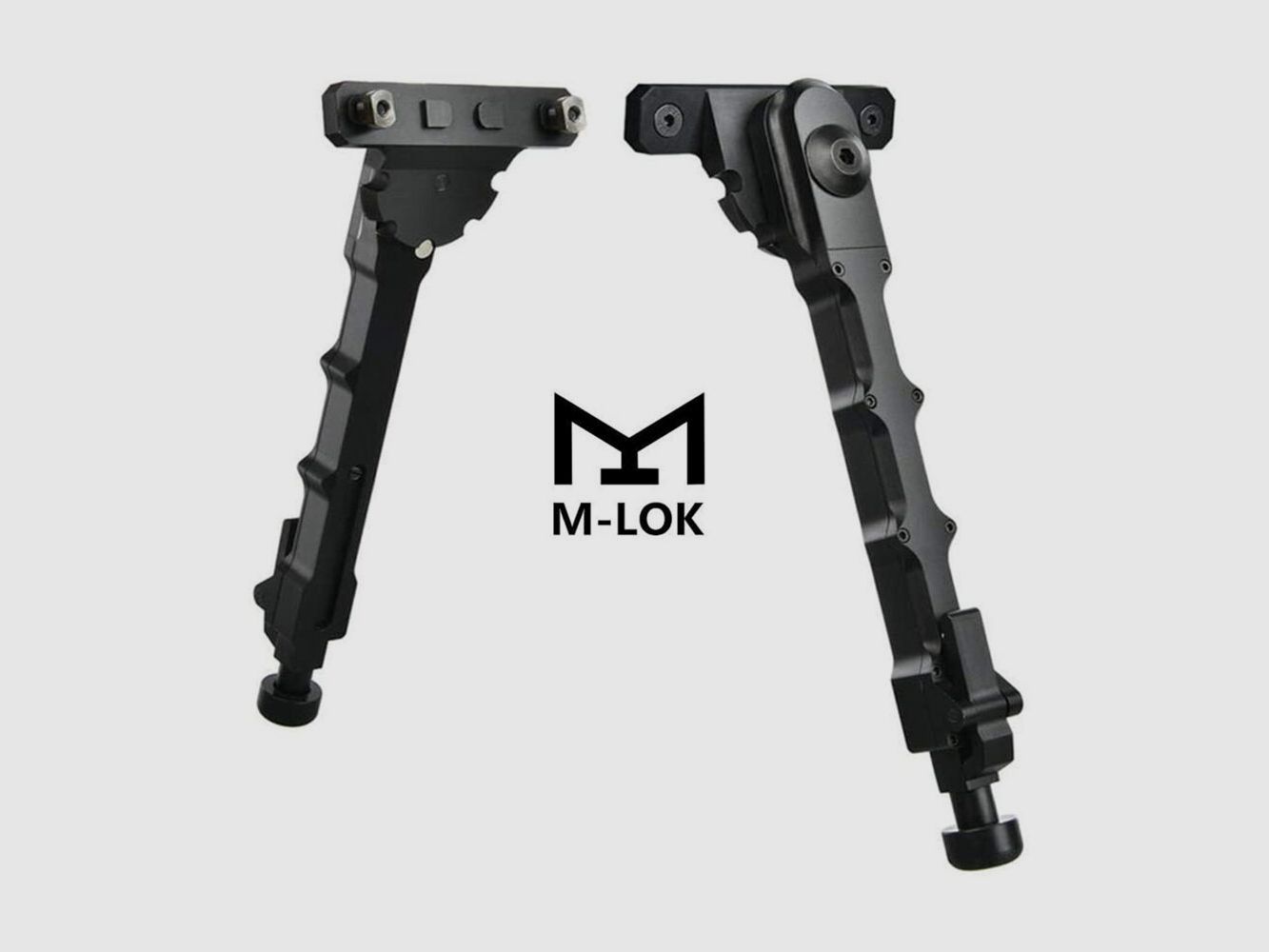 shoXx Bipod 7,5-9 pulgadas de aluminio M-LOK negro, imagen 1 de 6