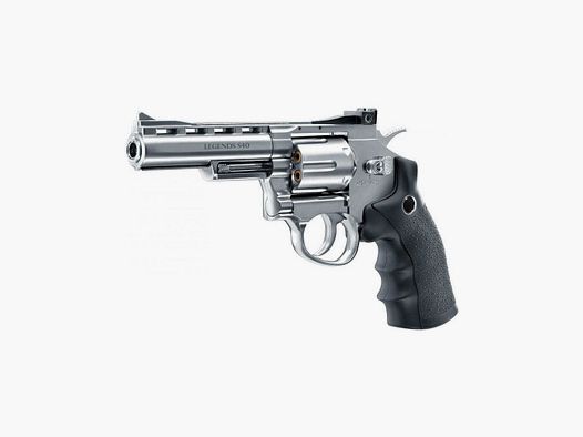 Revolver CO2 Legends S40 4'' chromé cal. 4,5 mm