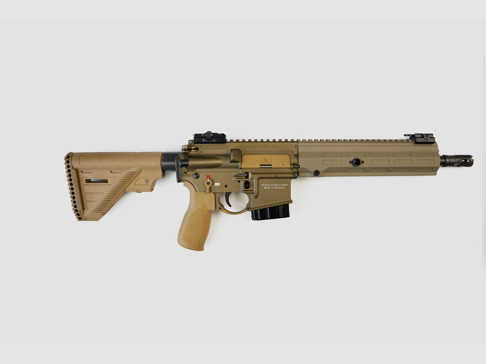 Heckler & Koch MR223 Sport, sand, 11", Kaliber .223Rem || halbautomatische Büchse