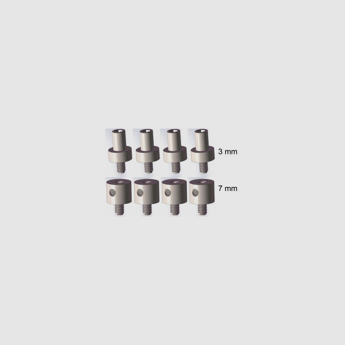 TEC-HRO AFSTAND KIT (3MM EN 7 MM)